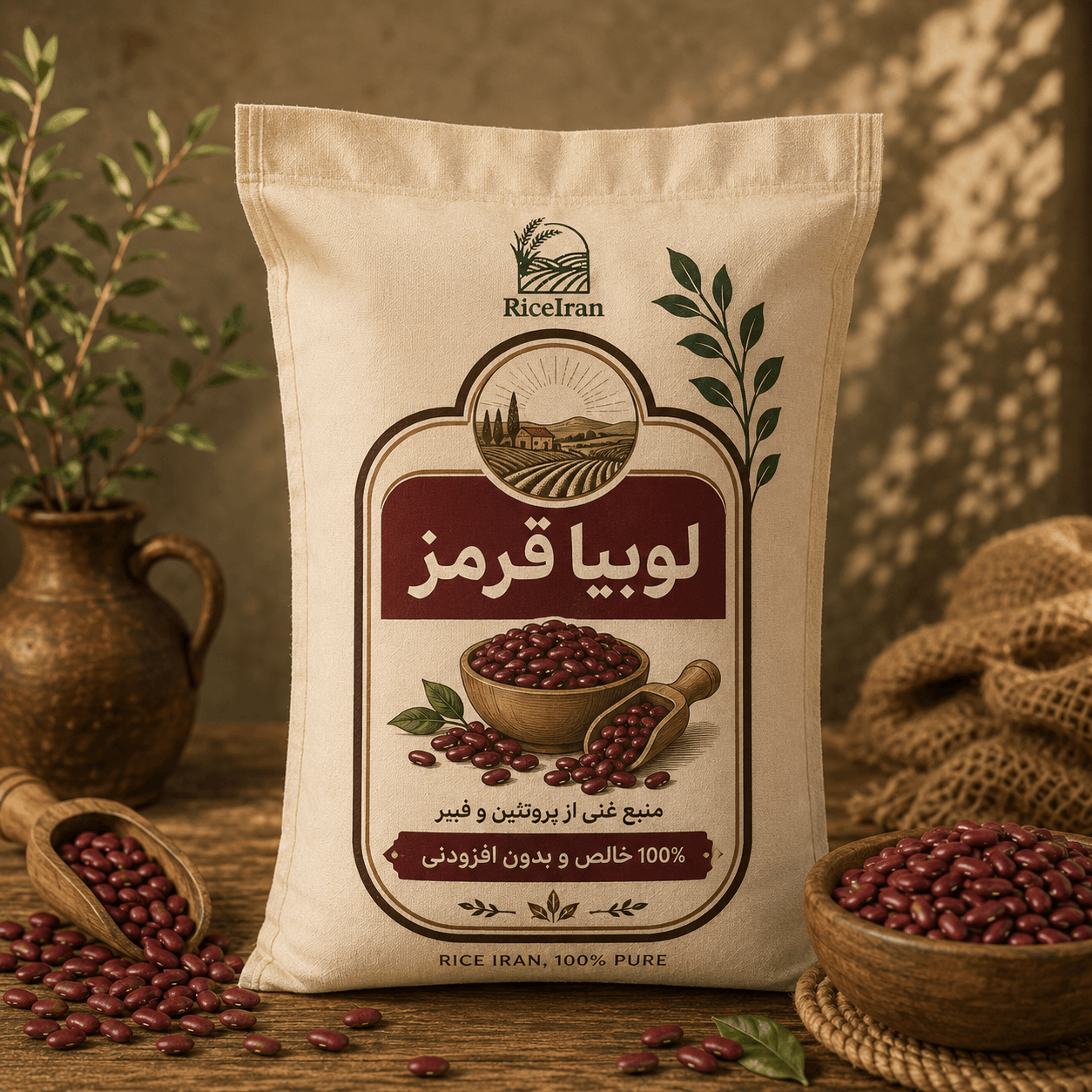 لوبیا قرمز